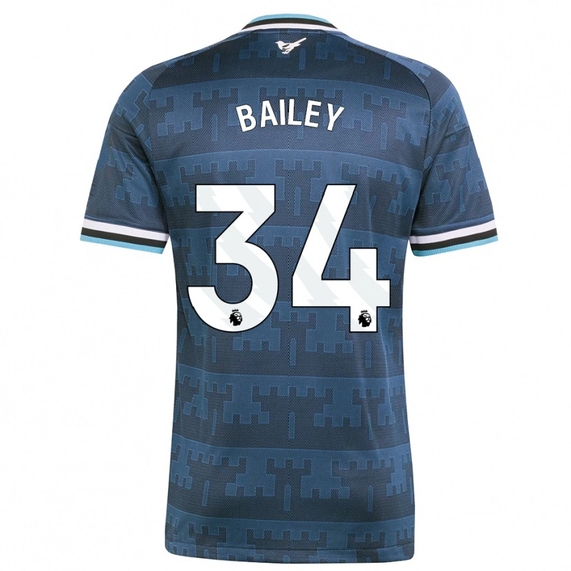 Danxen Hombre Camiseta Scott Bailey #34 Amarillo Negro Azul 2ª Equipación 2026/27 La Camisa México