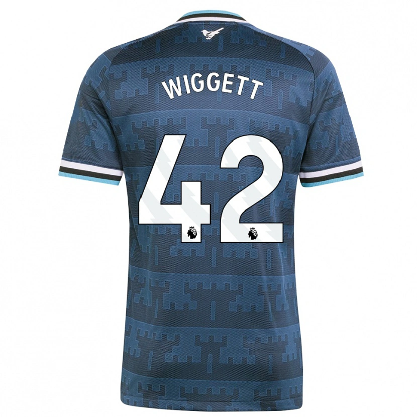 Danxen Hombre Camiseta Charlie Wiggett #42 Amarillo Negro Azul 2ª Equipación 2026/27 La Camisa México