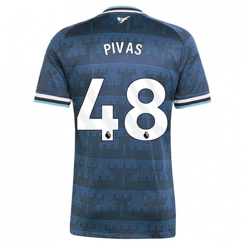 Danxen Hombre Camiseta Miodrag Pivaš #48 Amarillo Negro Azul 2ª Equipación 2026/27 La Camisa México