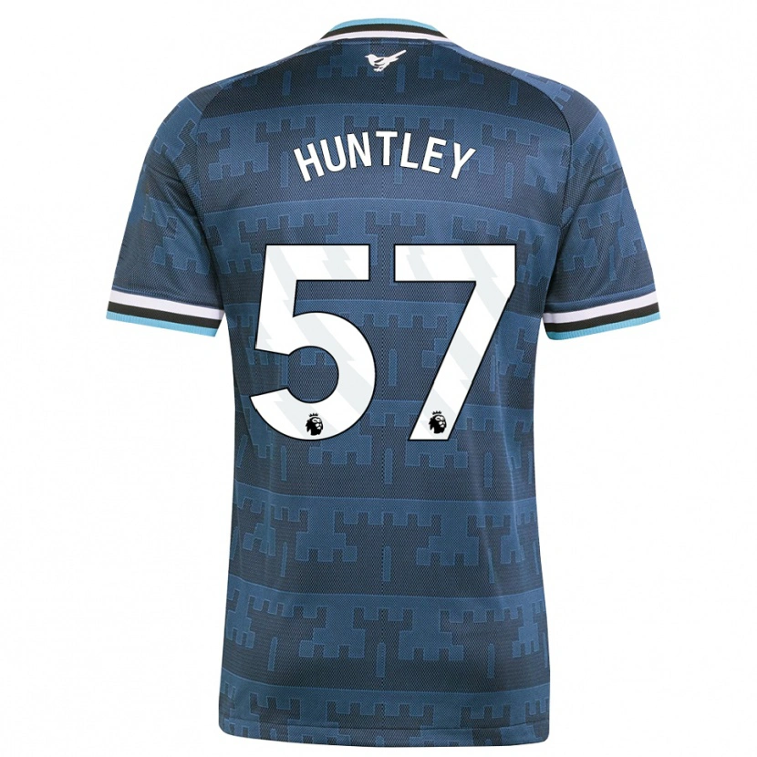 Danxen Hombre Camiseta James Huntley #57 Amarillo Negro Azul 2ª Equipación 2026/27 La Camisa México