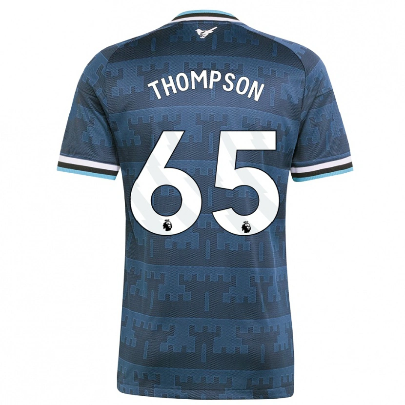 Danxen Hombre Camiseta Ciaran Thompson #65 Amarillo Negro Azul 2ª Equipación 2026/27 La Camisa México