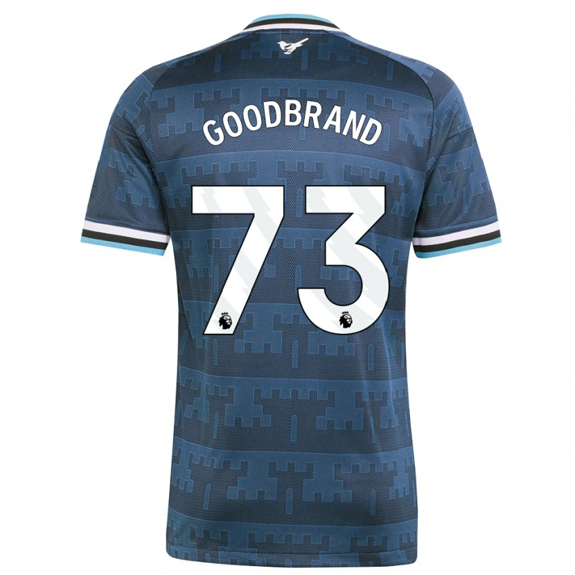 Danxen Hombre Camiseta Oliver Goodbrand #73 Amarillo Negro Azul 2ª Equipación 2026/27 La Camisa México