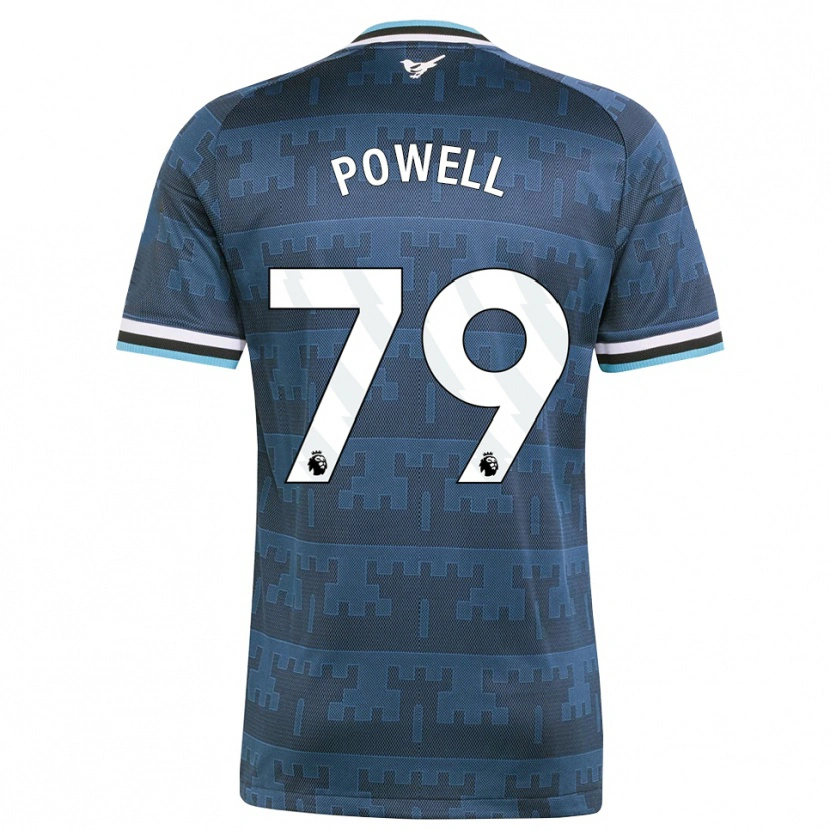 Danxen Hombre Camiseta Rory Powell #79 Amarillo Negro Azul 2ª Equipación 2026/27 La Camisa México