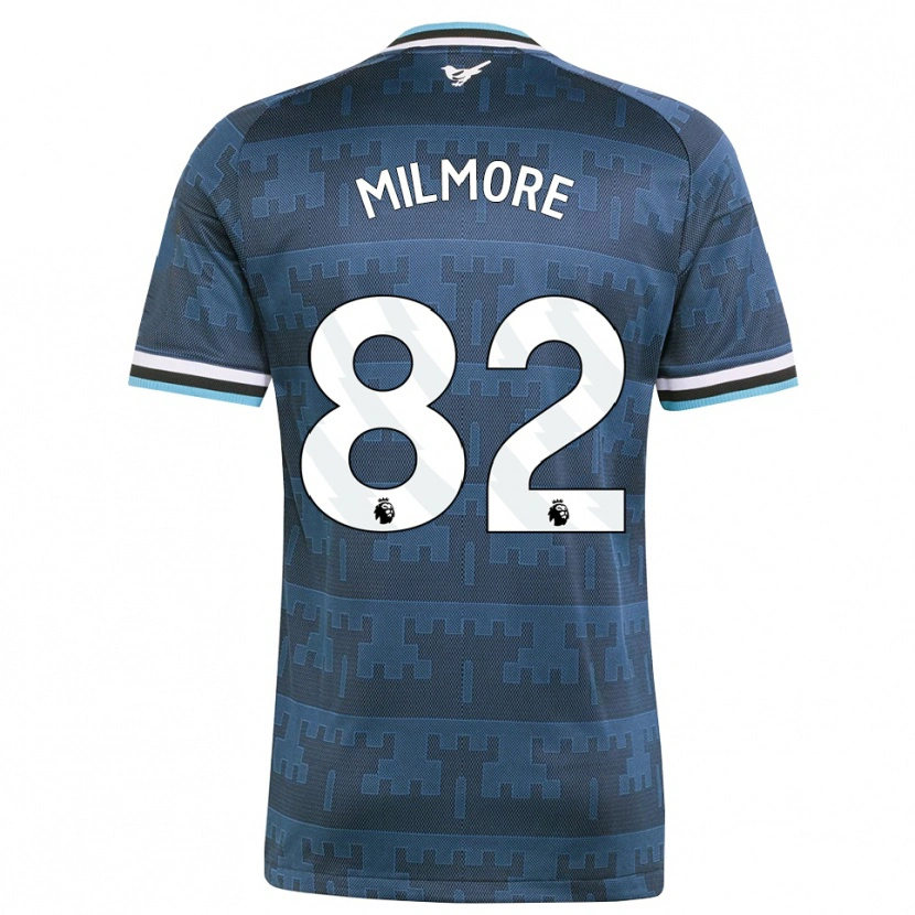 Danxen Hombre Camiseta Carter Milmore #82 Amarillo Negro Azul 2ª Equipación 2026/27 La Camisa México