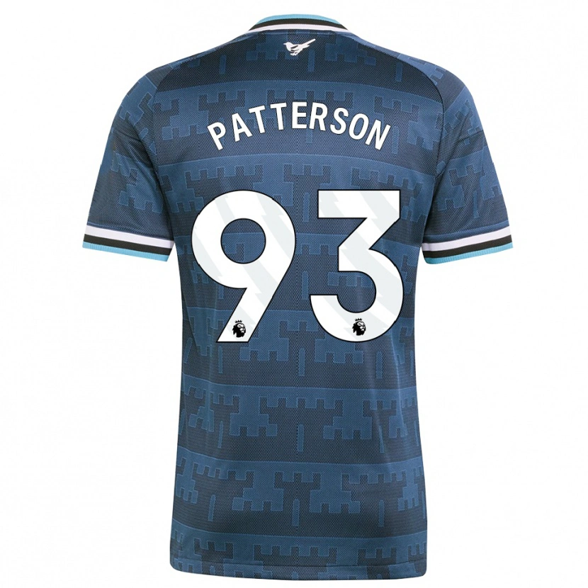 Danxen Hombre Camiseta Jack Patterson #93 Amarillo Negro Azul 2ª Equipación 2026/27 La Camisa México