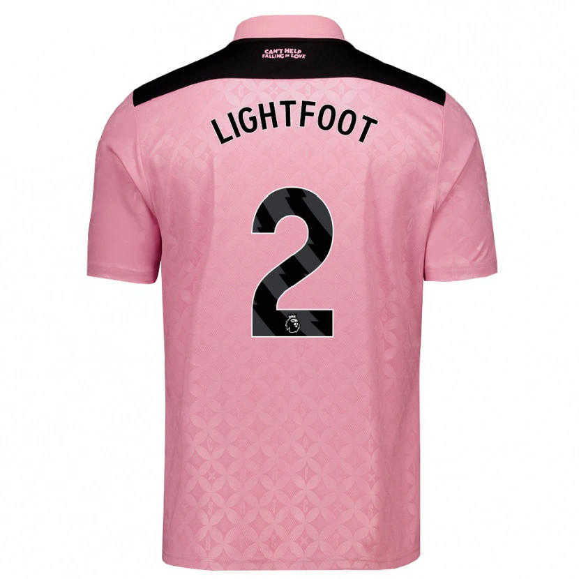 Danxen Hombre Camiseta Archie Lightfoot #2 Rosaclaro Negro 2ª Equipación 2026/27 La Camisa México