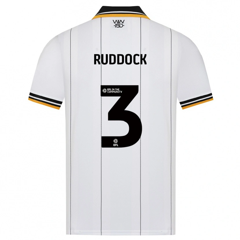 Danxen Hombre Camiseta Max Nolan-Ruddock #3 Naranja Blanco Negro 2ª Equipación 2026/27 La Camisa México