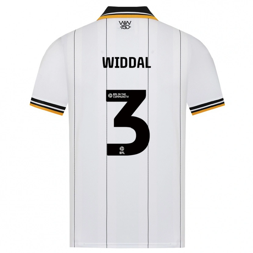 Danxen Hombre Camiseta Natalie Widdal #3 Naranja Blanco Negro 2ª Equipación 2026/27 La Camisa México