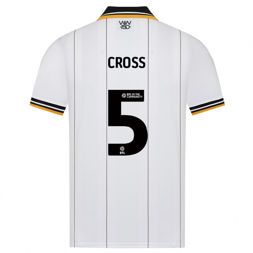 Danxen Hombre Camiseta Emma Cross #5 Naranja Blanco Negro 2ª Equipación 2026/27 La Camisa México
