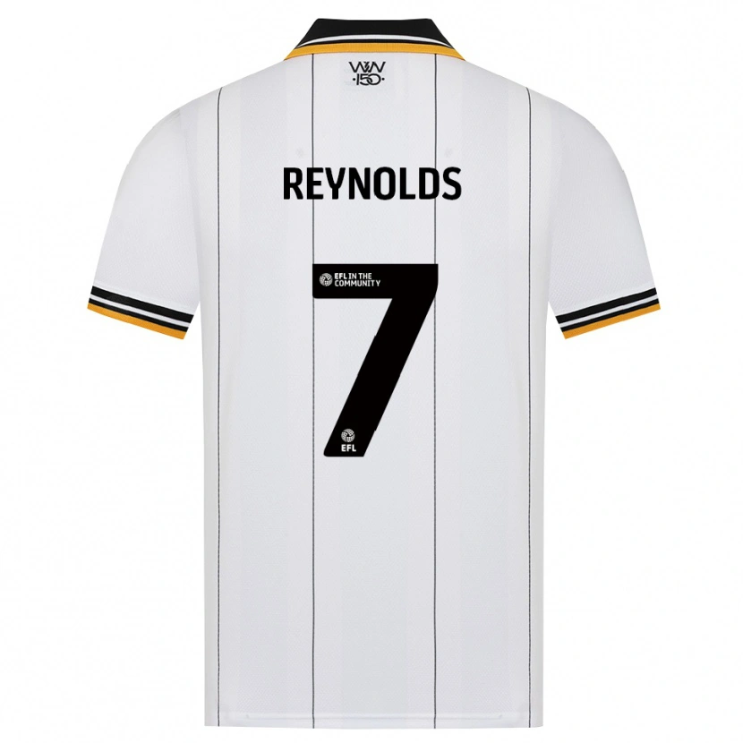 Danxen Hombre Camiseta Fabian Reynolds #7 Naranja Blanco Negro 2ª Equipación 2026/27 La Camisa México