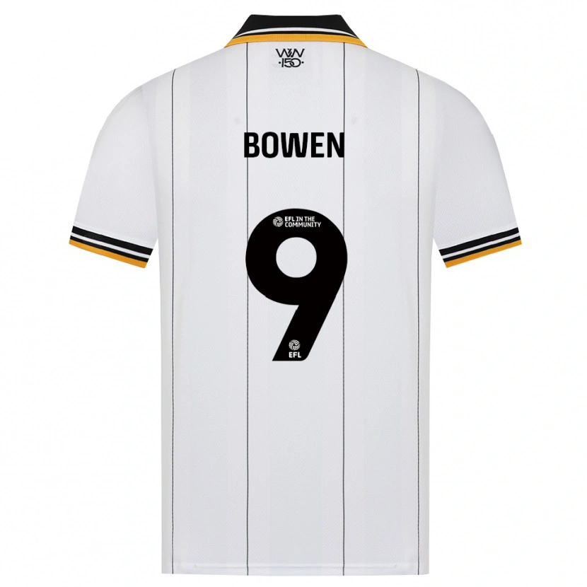 Danxen Hombre Camiseta Reiss Bowen #9 Naranja Blanco Negro 2ª Equipación 2026/27 La Camisa México