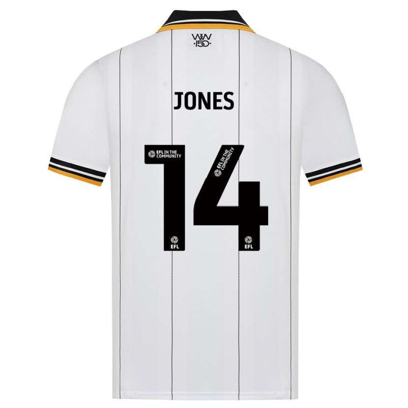 Danxen Hombre Camiseta Meesha Dudley-Jones #14 Naranja Blanco Negro 2ª Equipación 2026/27 La Camisa México