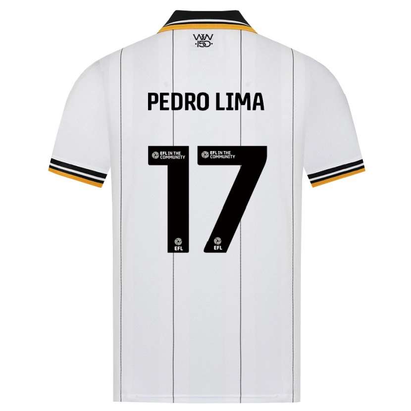 Danxen Hombre Camiseta Pedro Lima #17 Naranja Blanco Negro 2ª Equipación 2026/27 La Camisa México
