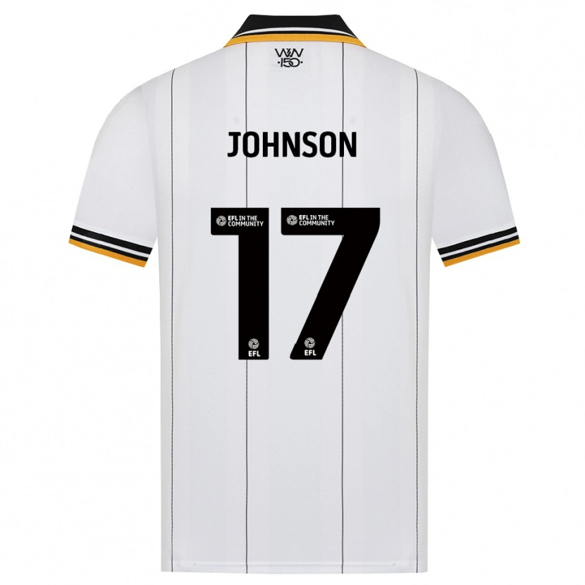 Danxen Hombre Camiseta Katie Johnson #17 Naranja Blanco Negro 2ª Equipación 2026/27 La Camisa México