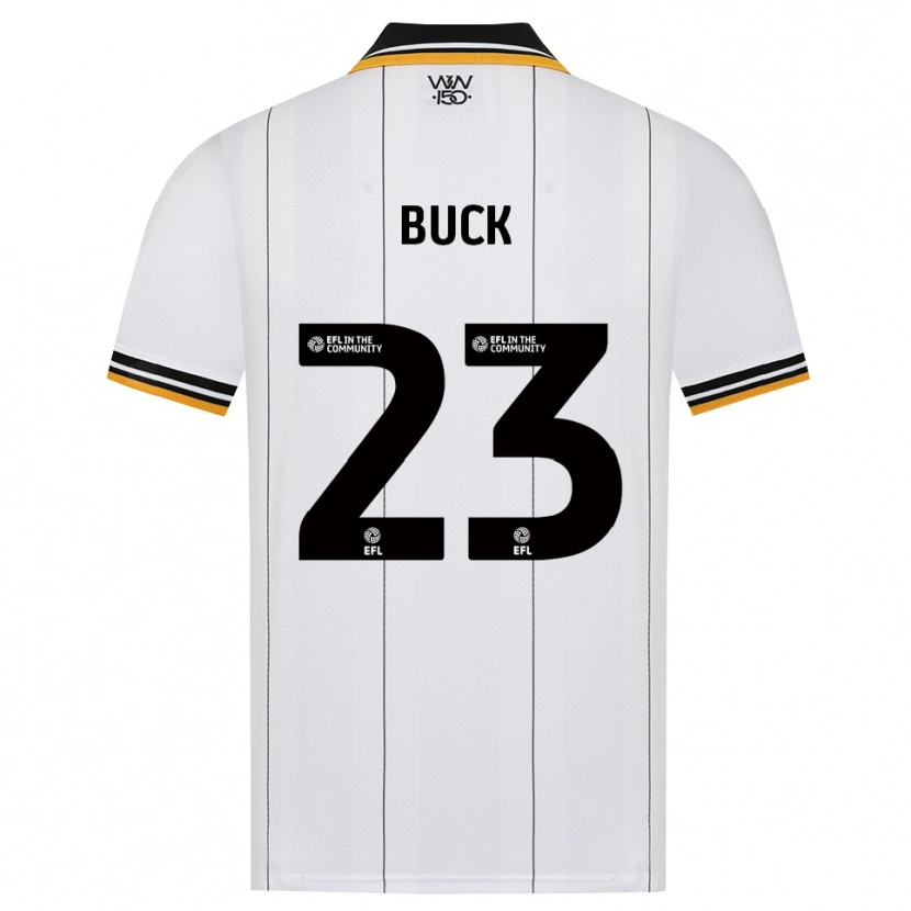 Danxen Hombre Camiseta Alex Buck #23 Naranja Blanco Negro 2ª Equipación 2026/27 La Camisa México