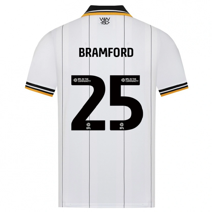 Danxen Hombre Camiseta Sophie Bramford #25 Naranja Blanco Negro 2ª Equipación 2026/27 La Camisa México