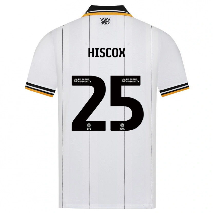 Danxen Hombre Camiseta Amelia Hiscox #25 Naranja Blanco Negro 2ª Equipación 2026/27 La Camisa México