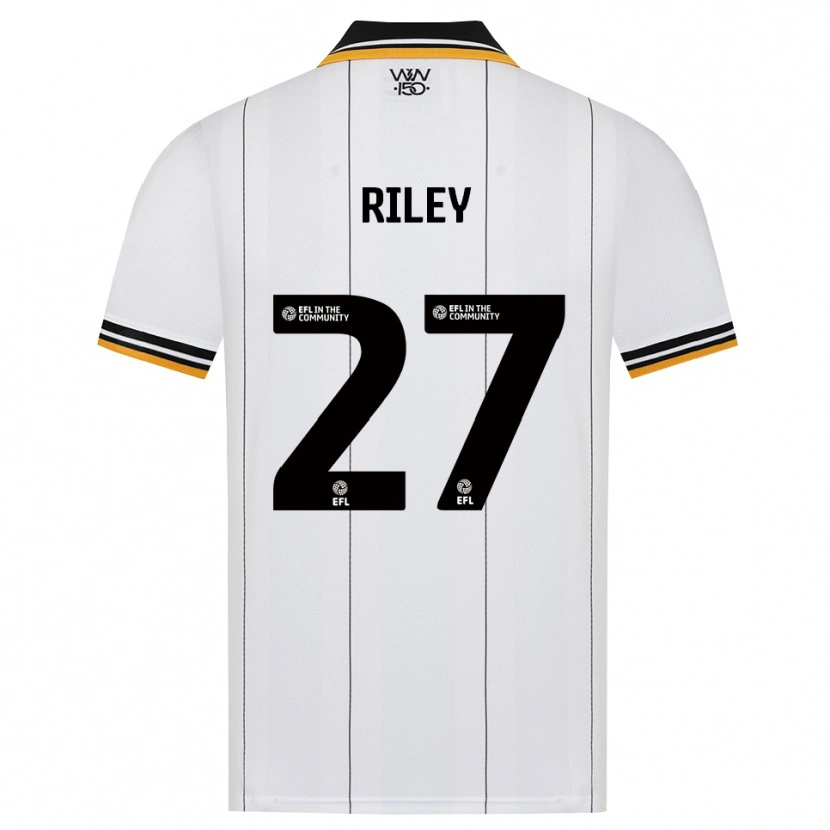 Danxen Hombre Camiseta Lauren Riley #27 Naranja Blanco Negro 2ª Equipación 2026/27 La Camisa México