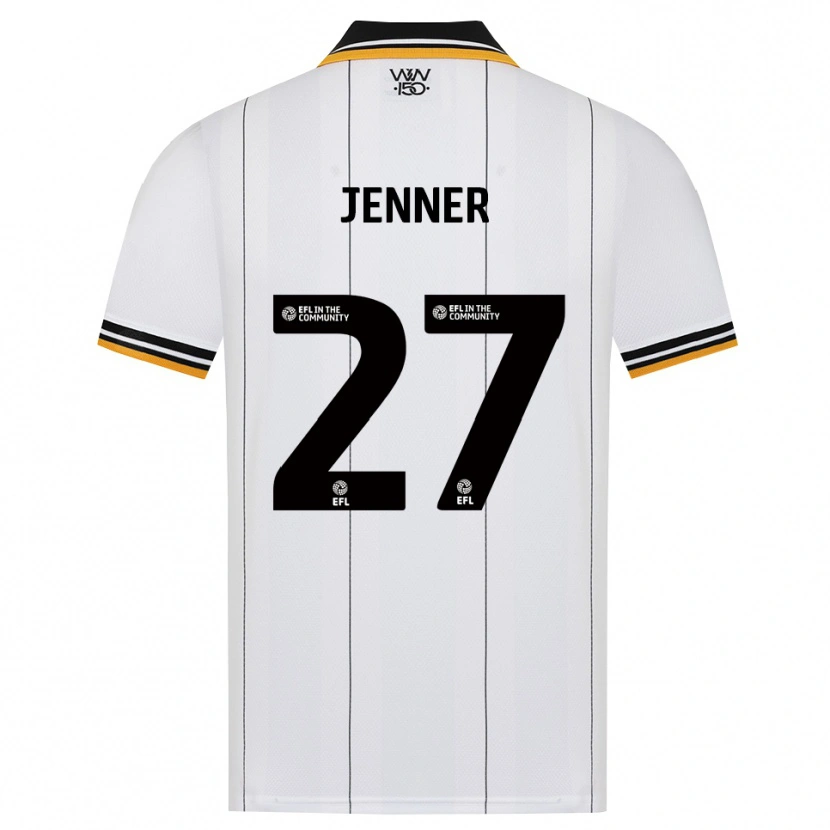Danxen Hombre Camiseta Abbi Jenner #27 Naranja Blanco Negro 2ª Equipación 2026/27 La Camisa México