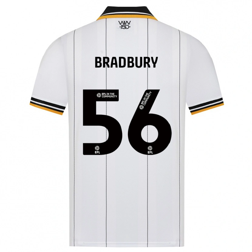 Danxen Hombre Camiseta Makenzie Bradbury #56 Naranja Blanco Negro 2ª Equipación 2026/27 La Camisa México
