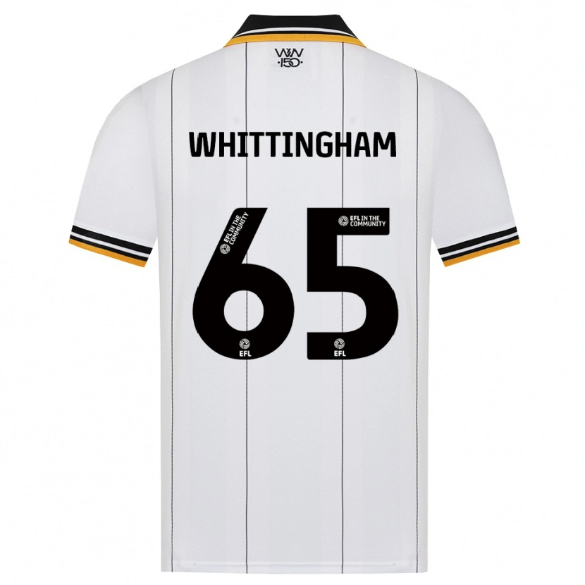 Danxen Hombre Camiseta Matthew Whittingham #65 Naranja Blanco Negro 2ª Equipación 2026/27 La Camisa México
