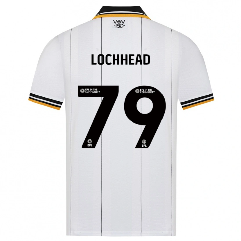 Danxen Hombre Camiseta Sebastian Lochhead #79 Naranja Blanco Negro 2ª Equipación 2026/27 La Camisa México