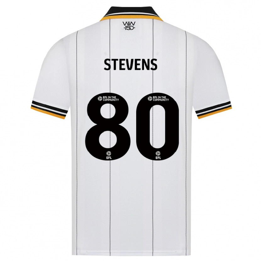 Danxen Hombre Camiseta Mason Stevens #80 Naranja Blanco Negro 2ª Equipación 2026/27 La Camisa México