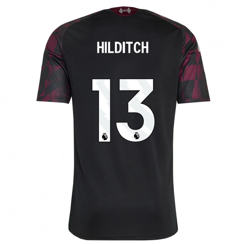 Danxen Hombre Camiseta James Hilditch #13 Negro Blanco Púrpura Equipación Tercera 2026/27 La Camisa México