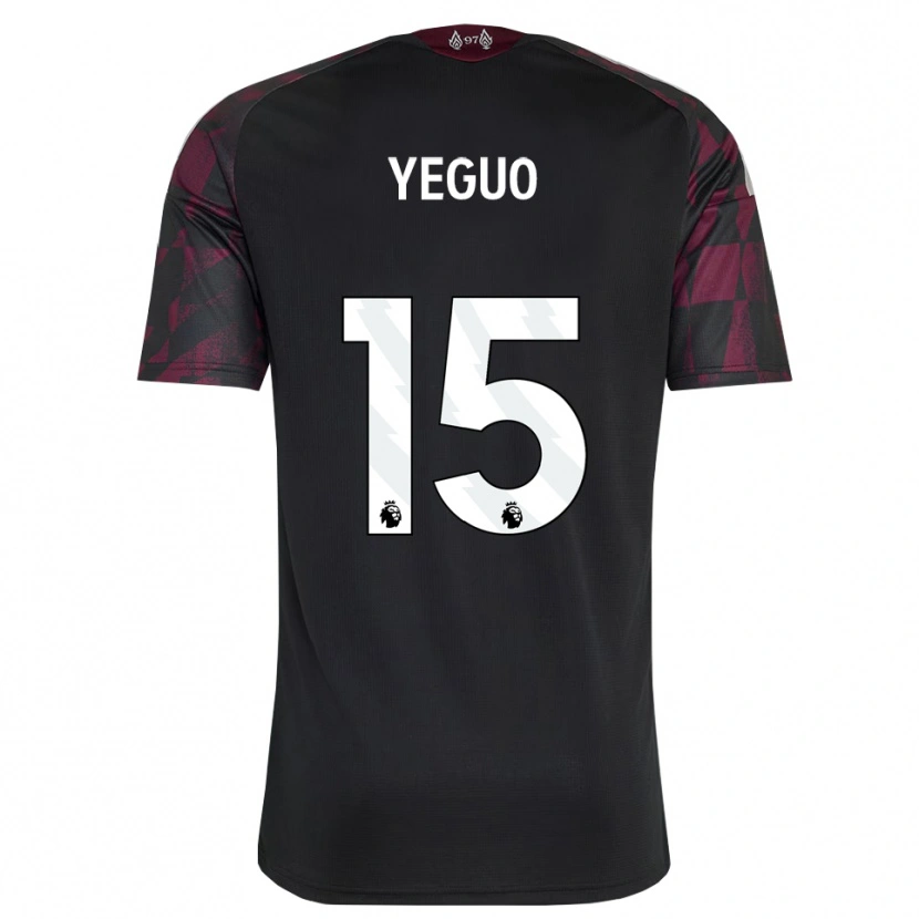 Danxen Hombre Camiseta Aj Yeguo #15 Negro Blanco Púrpura Equipación Tercera 2026/27 La Camisa México