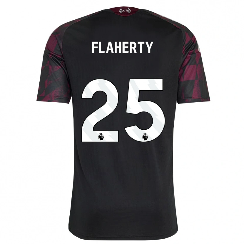 Danxen Hombre Camiseta Gilly Flaherty #25 Negro Blanco Púrpura Equipación Tercera 2026/27 La Camisa México
