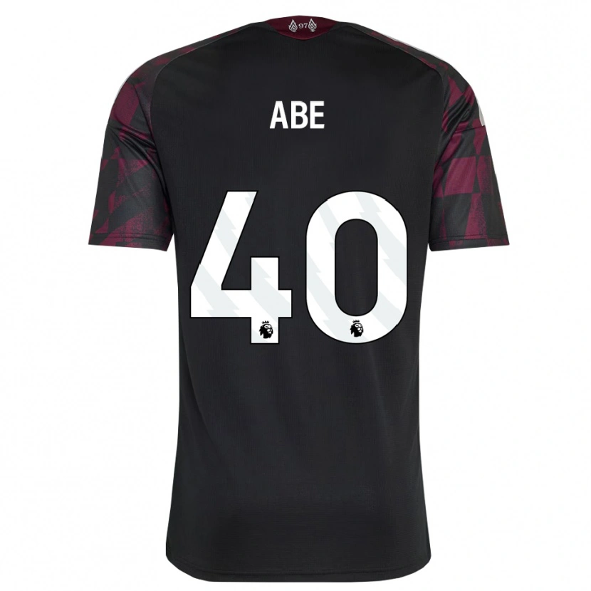 Danxen Hombre Camiseta Joshua Abe #40 Negro Blanco Púrpura Equipación Tercera 2026/27 La Camisa México