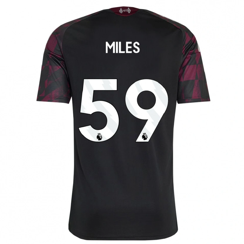 Danxen Hombre Camiseta Terence Miles #59 Negro Blanco Púrpura Equipación Tercera 2026/27 La Camisa México