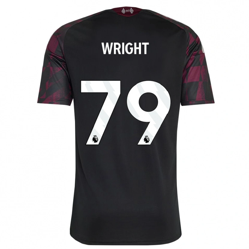 Danxen Hombre Camiseta Will Wright #79 Negro Blanco Púrpura Equipación Tercera 2026/27 La Camisa México