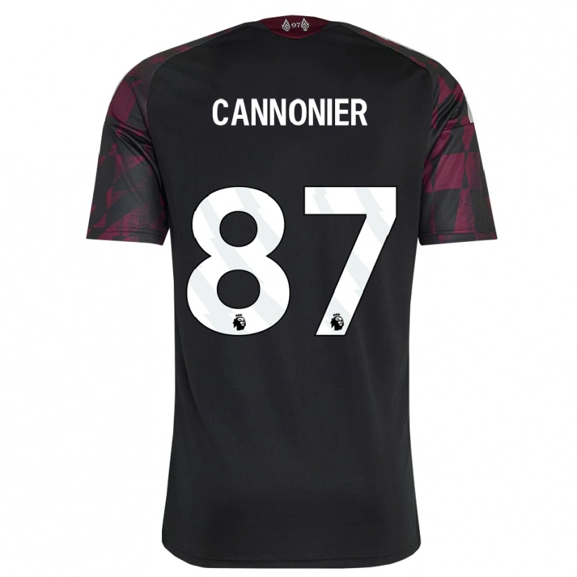 Danxen Hombre Camiseta Oakley Cannonier #87 Negro Blanco Púrpura Equipación Tercera 2026/27 La Camisa México