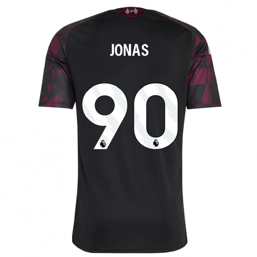 Danxen Hombre Camiseta Lee Jonas #90 Negro Blanco Púrpura Equipación Tercera 2026/27 La Camisa México