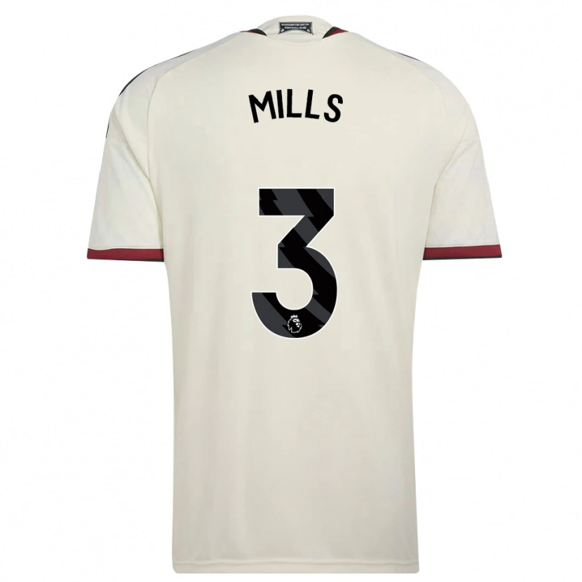 Danxen Hombre Camiseta Albert Mills #3 Beige Negro Rojo Equipación Tercera 2026/27 La Camisa México