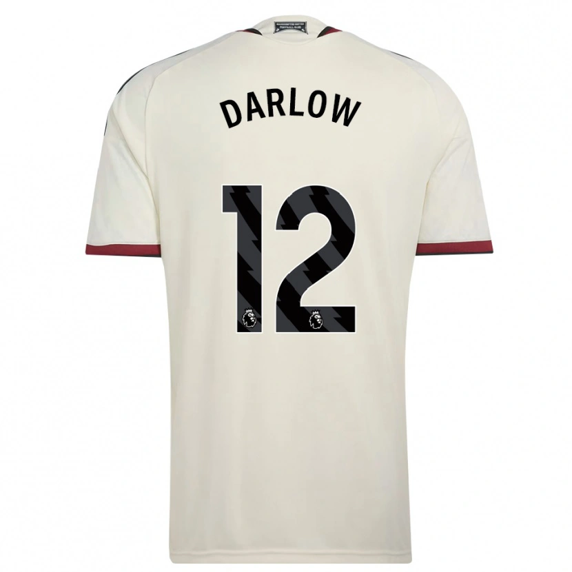 Danxen Hombre Camiseta Karl Darlow #12 Beige Negro Rojo Equipación Tercera 2026/27 La Camisa México