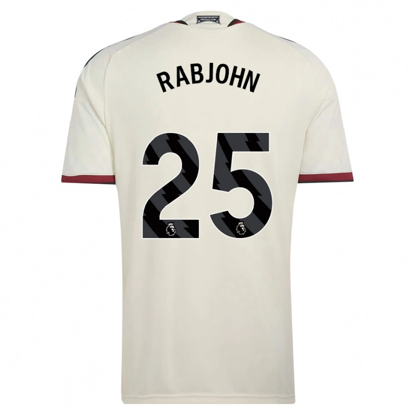 Danxen Hombre Camiseta Evie Rabjohn #25 Beige Negro Rojo Equipación Tercera 2026/27 La Camisa México