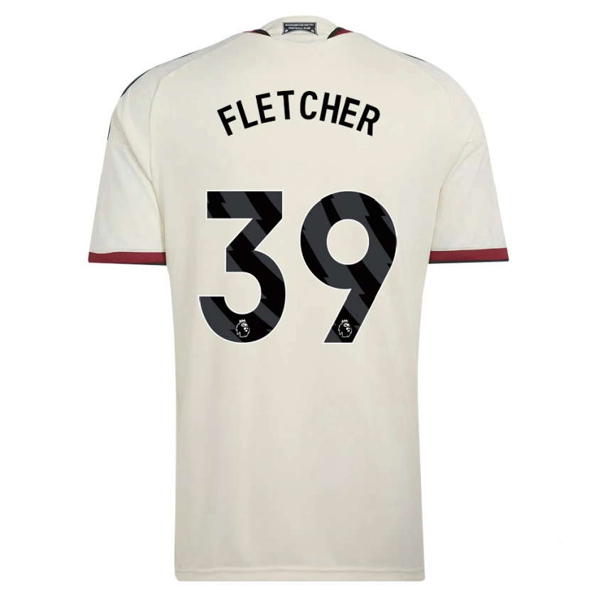 Danxen Hombre Camiseta Tyler Fletcher #39 Beige Negro Rojo Equipación Tercera 2026/27 La Camisa México
