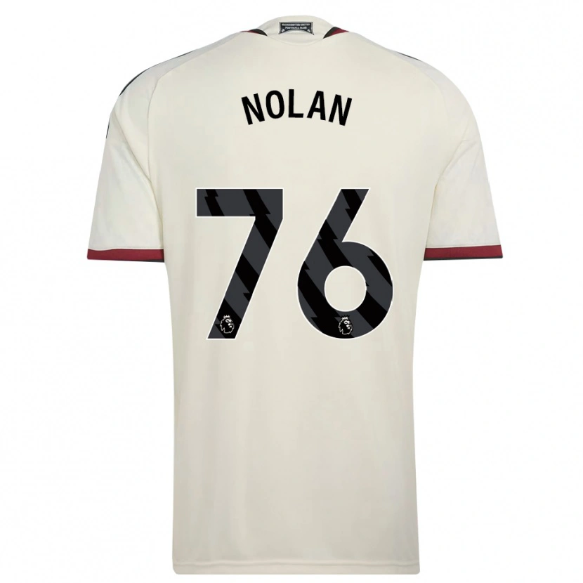 Danxen Hombre Camiseta James Nolan #76 Beige Negro Rojo Equipación Tercera 2026/27 La Camisa México