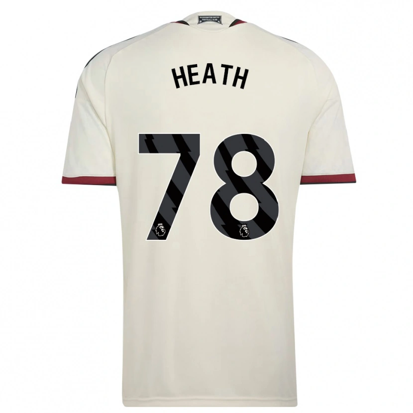 Danxen Hombre Camiseta Fred Heath #78 Beige Negro Rojo Equipación Tercera 2026/27 La Camisa México