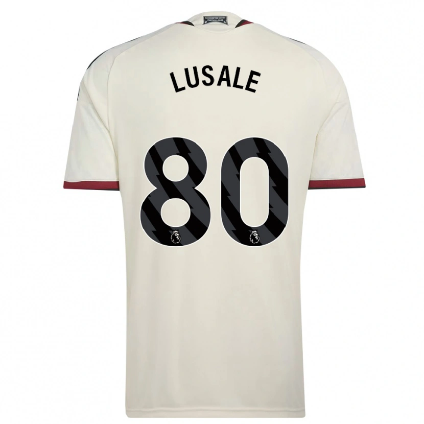 Danxen Hombre Camiseta Samuel Lusale #80 Beige Negro Rojo Equipación Tercera 2026/27 La Camisa México