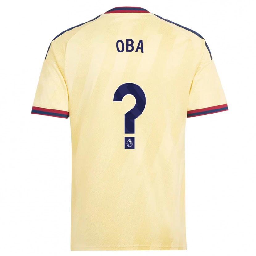 Danxen Hombre Camiseta Jayden Oba #0 Amarilloclaro Azulmedianoche Equipación Tercera 2026/27 La Camisa México