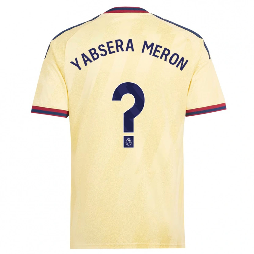 Danxen Hombre Camiseta Yabsera Meron #0 Amarilloclaro Azulmedianoche Equipación Tercera 2026/27 La Camisa México