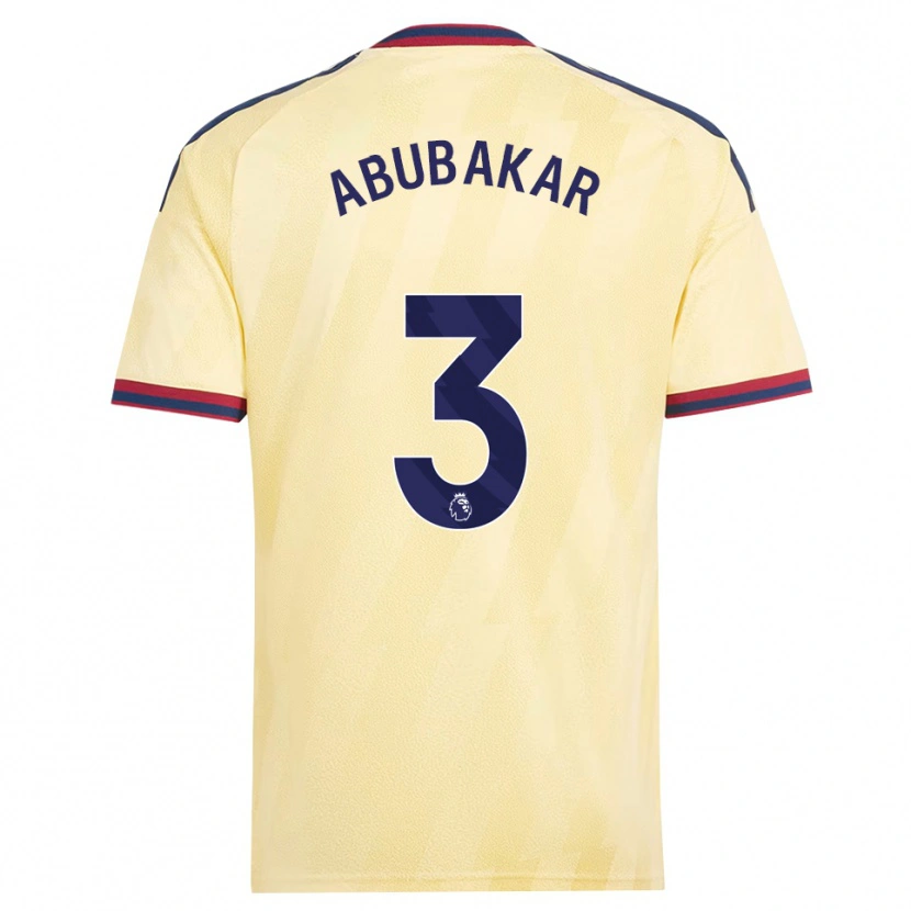Danxen Hombre Camiseta Hakeem Abubakar #3 Amarilloclaro Azulmedianoche Equipación Tercera 2026/27 La Camisa México