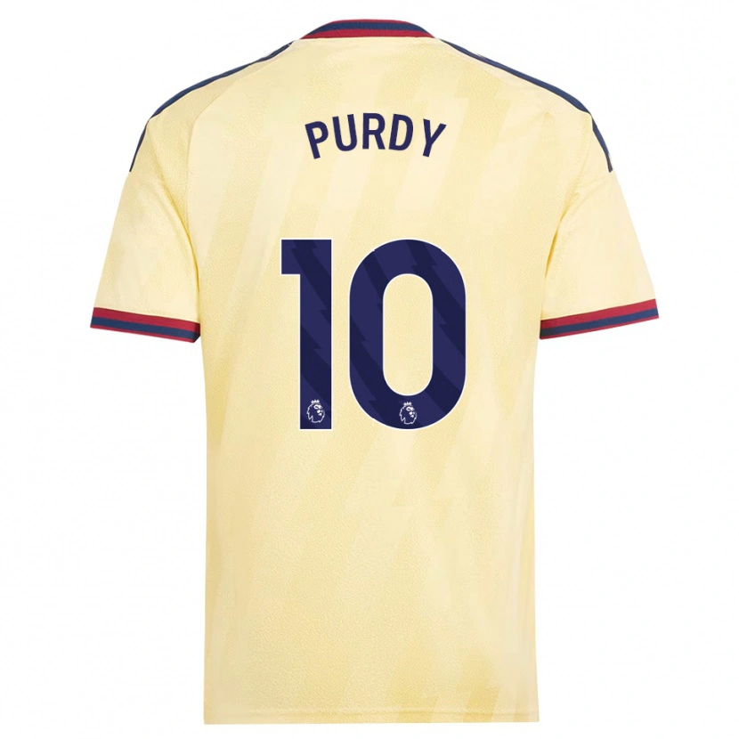Danxen Hombre Camiseta Charlie Purdy #10 Amarilloclaro Azulmedianoche Equipación Tercera 2026/27 La Camisa México