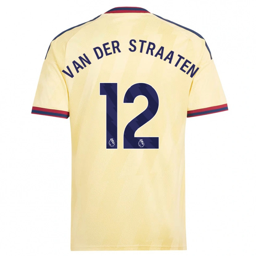 Danxen Hombre Camiseta Zachary Van Der Straaten #12 Amarilloclaro Azulmedianoche Equipación Tercera 2026/27 La Camisa México