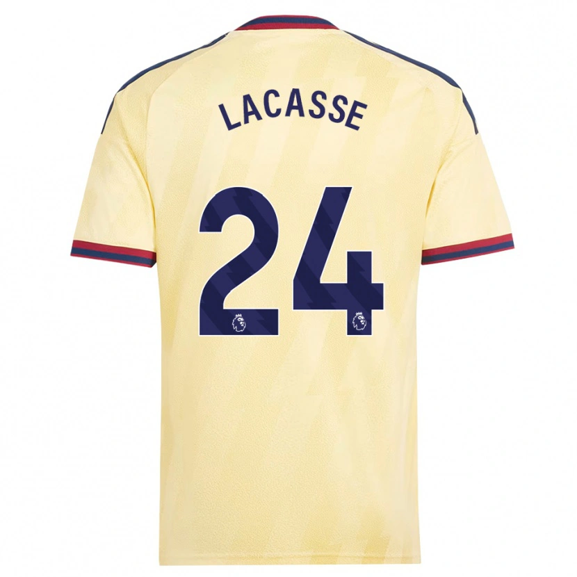 Danxen Hombre Camiseta Cloé Lacasse #24 Amarilloclaro Azulmedianoche Equipación Tercera 2026/27 La Camisa México