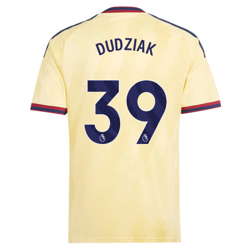 Danxen Hombre Camiseta Harrison Dudziak #39 Amarilloclaro Azulmedianoche Equipación Tercera 2026/27 La Camisa México