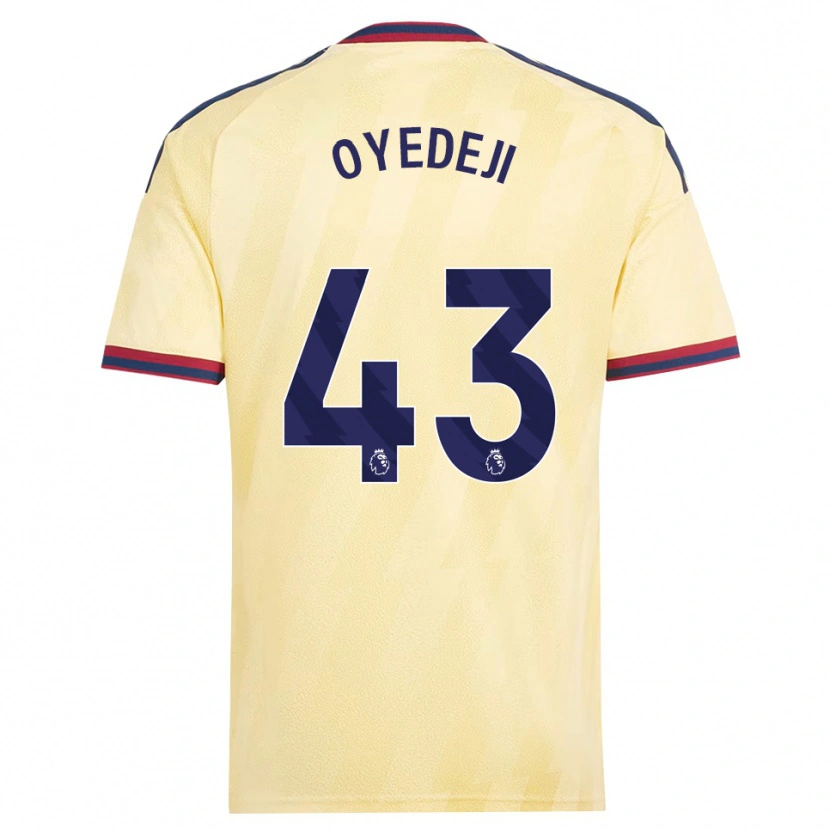 Danxen Hombre Camiseta Nathan Butler Oyedeji #43 Amarilloclaro Azulmedianoche Equipación Tercera 2026/27 La Camisa México